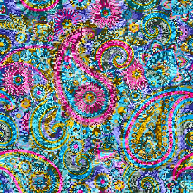 Paisley Pattern Print | Discover Paisley Campus History at UWS | University of the West of Scotland