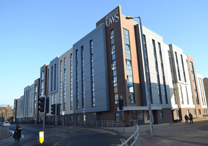 Paisley Campus Accommodation Building | UWS | University of the West of Scotland