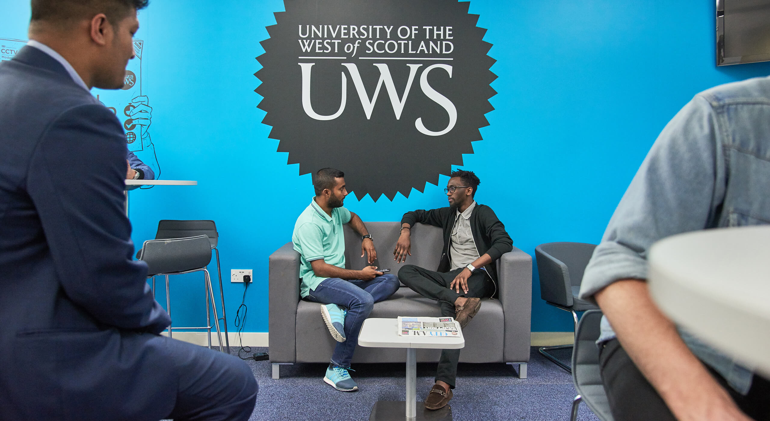 UWS London Campus students meeting