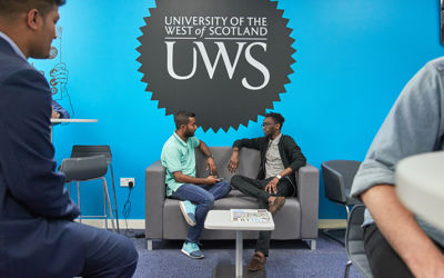 UWS London Campus students meeting