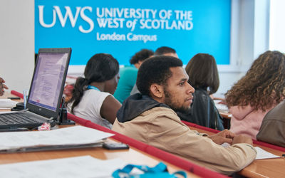 UWS London Campus students