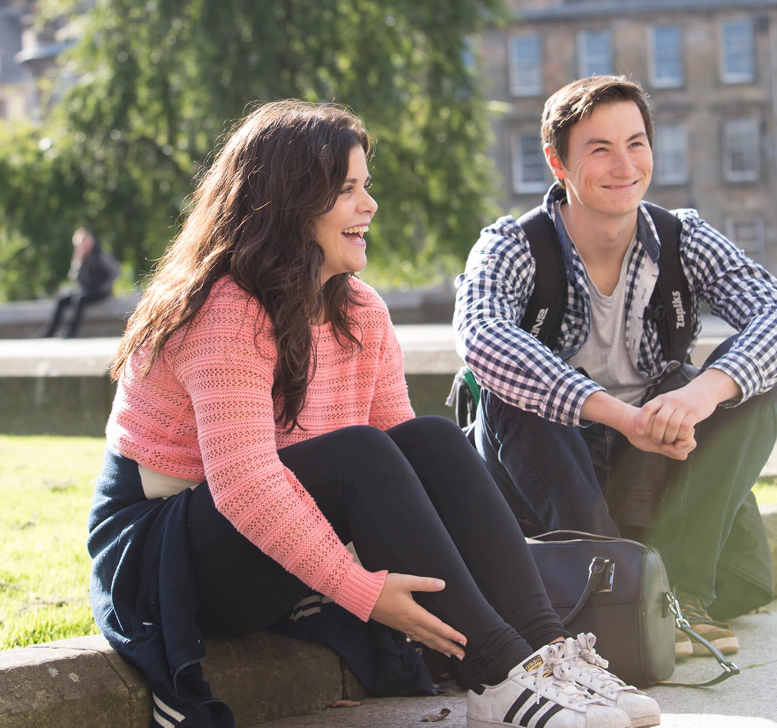 UWS Student enjoying University Life with Friends | University of the West of Scotland