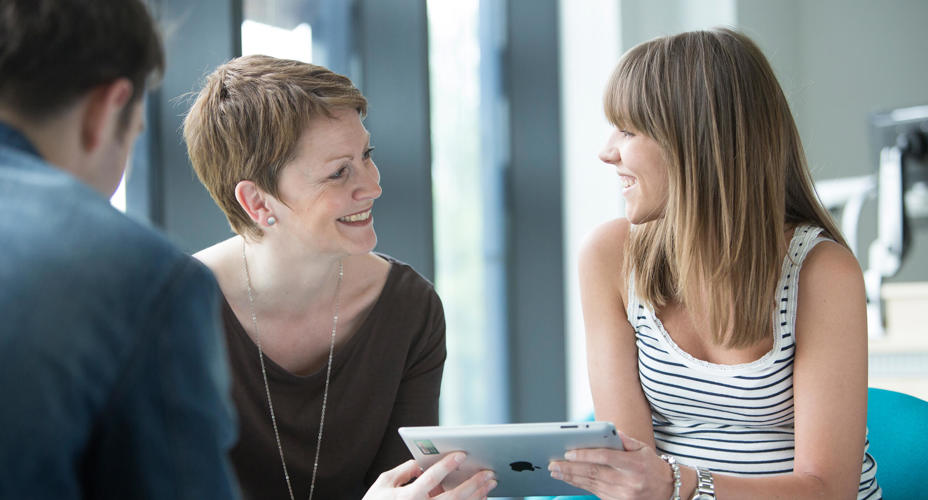 UWS Staff Giving Advice for Funding Student Studies | University of the West of Scotland