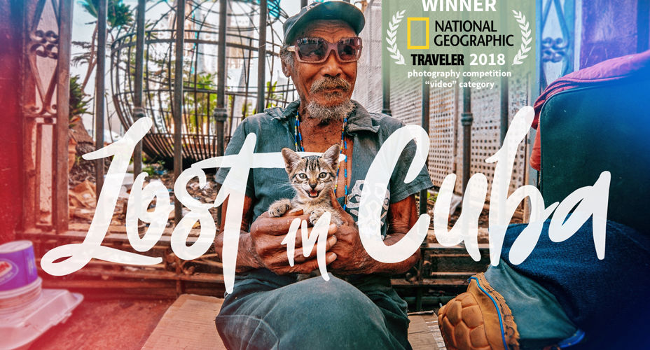 Lost in Cuba National Geographic PSD