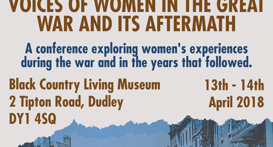 Voices of Women in the Great War and its Aftermath Poster