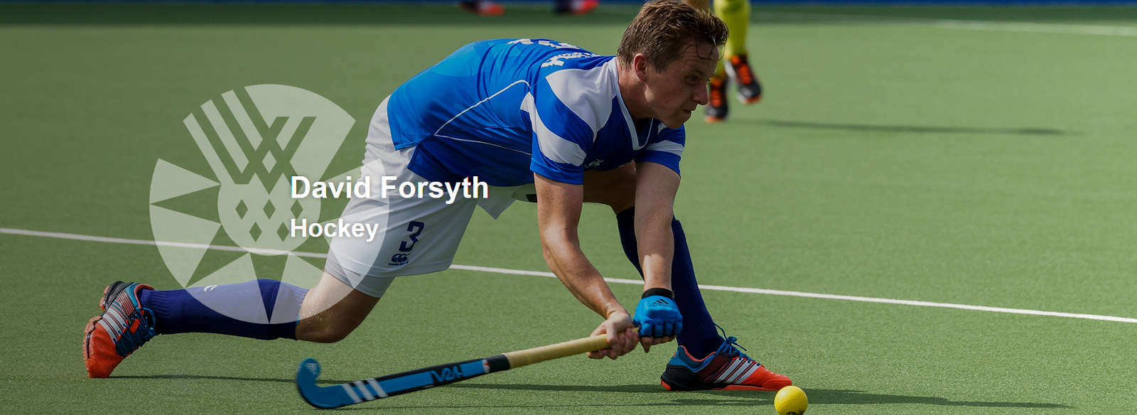 David Forsyth | playing hockey