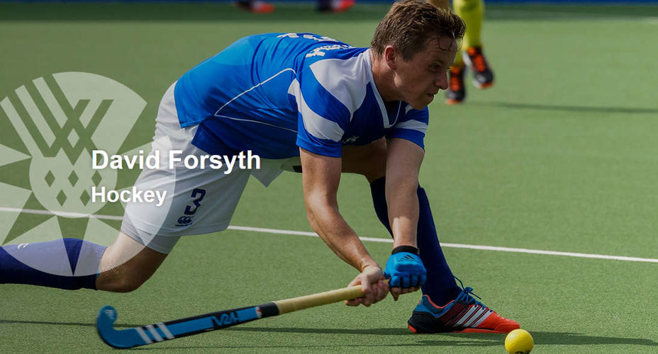David Forsyth | playing hockey