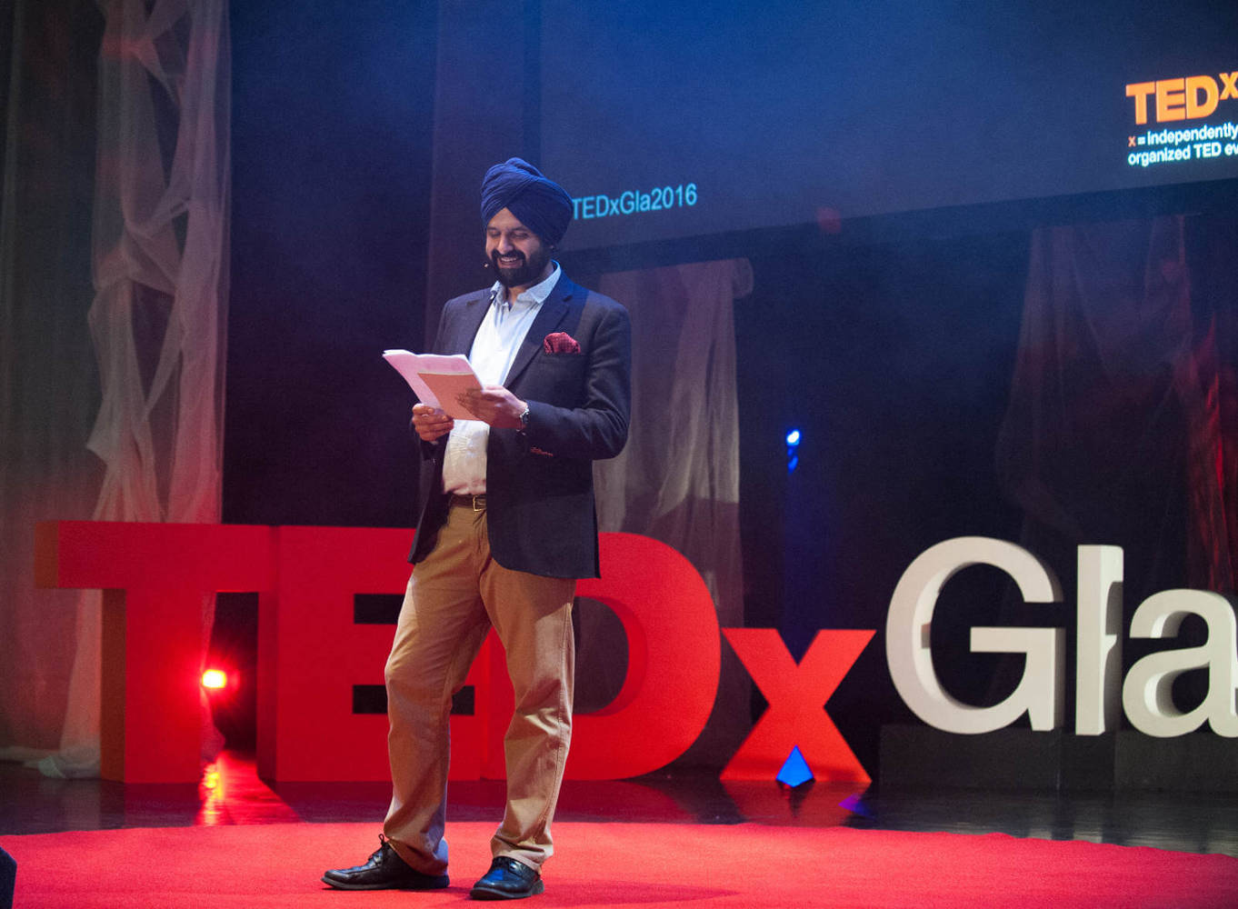 Gujirit Sing Lalli TEDX organiser