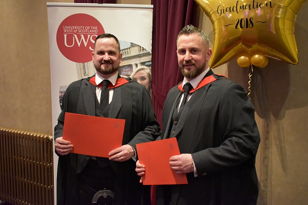 ross-and-craig-paterson-MBA with graduation certificates