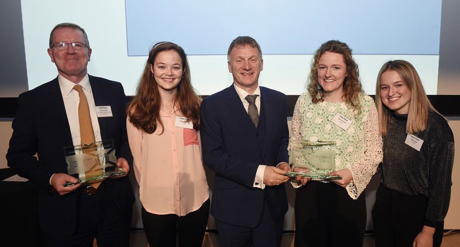 UWS staff and award winners