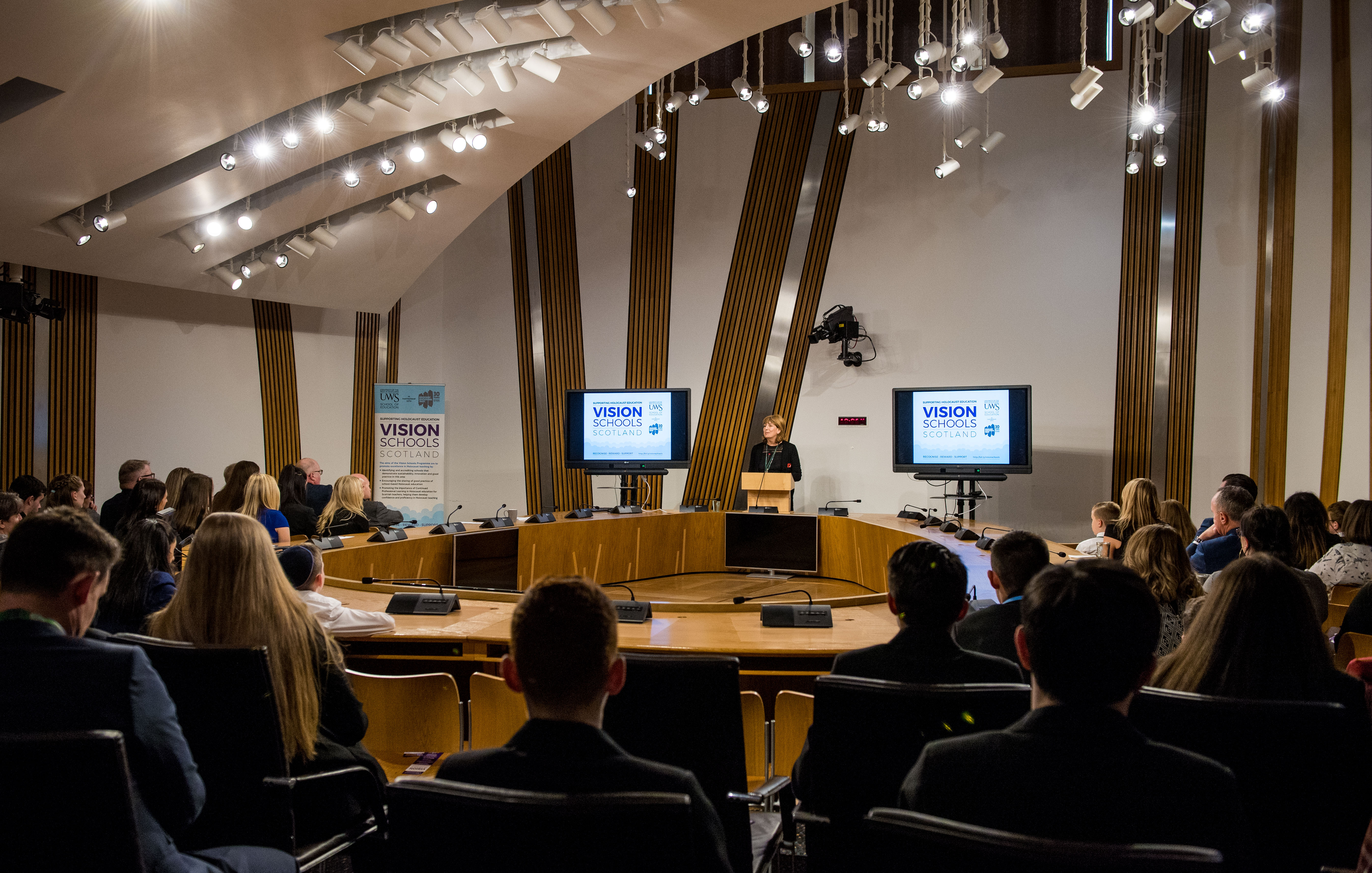 Vision Schools presentation Scottish Parliament 