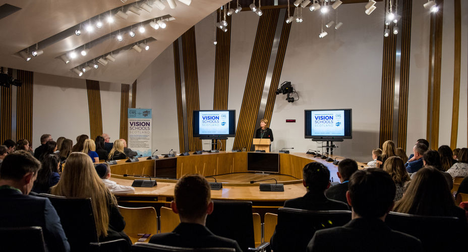 Vision Schools presentation Scottish Parliament