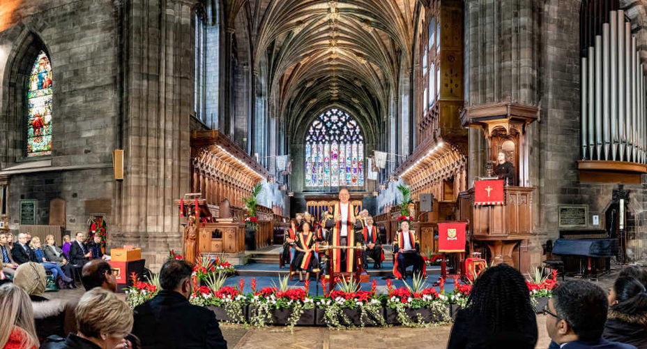 Paisley Abbey Graduation Day