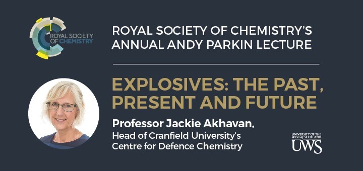 Royal Society of Chemistry Annual Andy Parkin Lecture advert