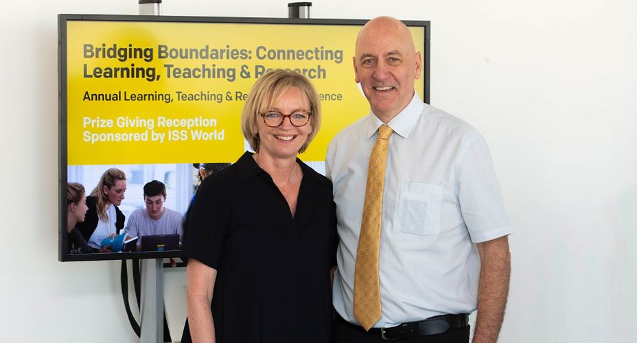 Claire Carney and Prof Mahoney
