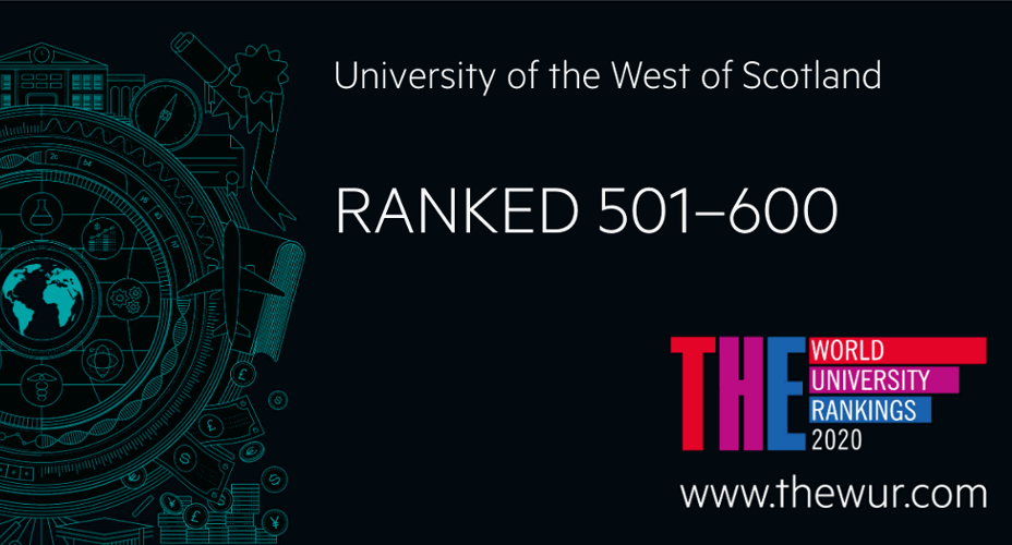 Times Higher Education Rankings 2020 full width image.