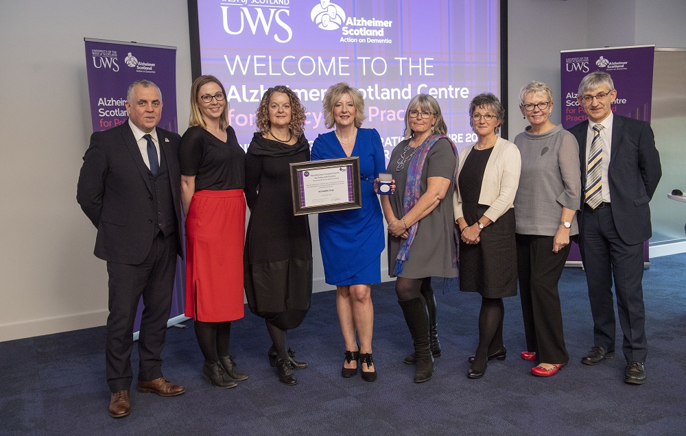 UWS academics and guests at Alzheimer Celebration event 