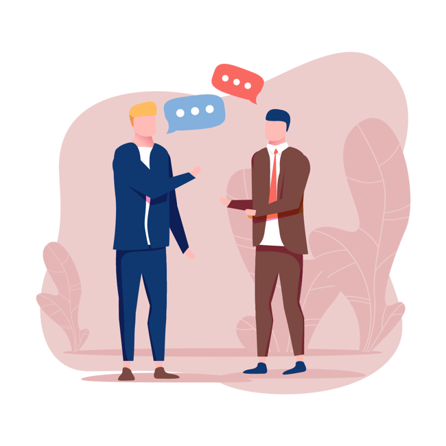 Digital Art image of two people