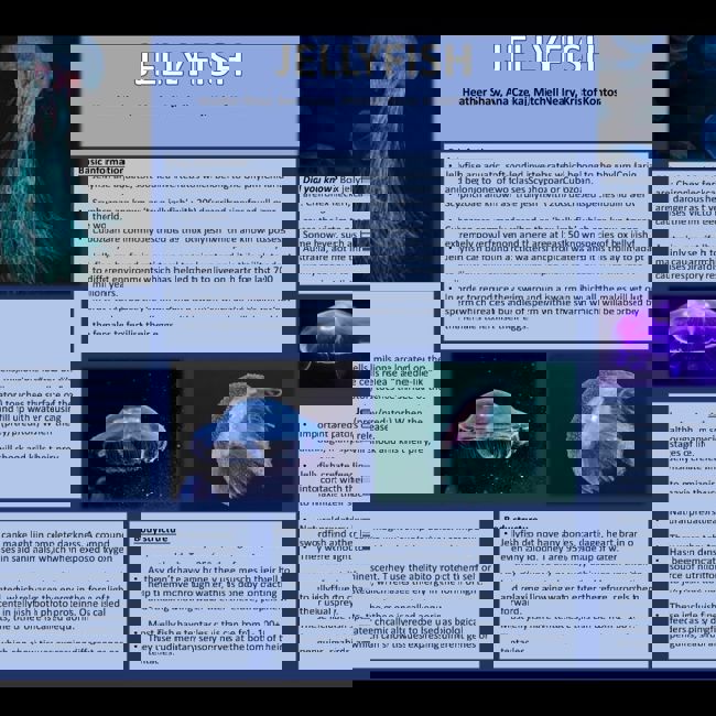 poster on Jellyfish