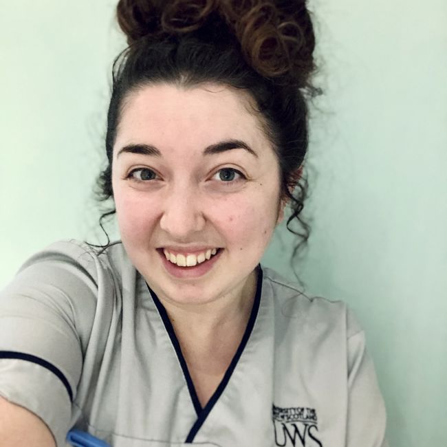Karen Stirling - student nurse