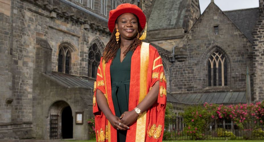Yekemi Otaru - Chancellor UWS - Paisley Abbey